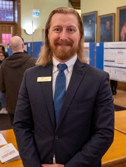 Professor Shaun Ross at Research Day 2024.